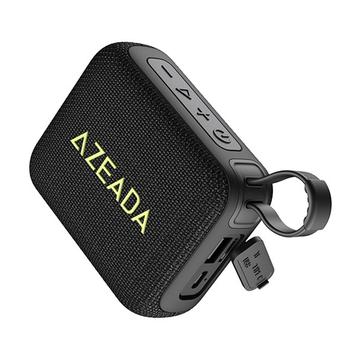 Azeada AZ-S01 5W vedenkestävä kannettava Bluetooth-kaiutin - musta