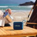 Azeada AZ-S01 5W vedenkestävä kannettava Bluetooth-kaiutin - sininen