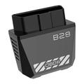 B28 OBD2-skanneri / ELM327-autodiagnostiikkalaite, Bluetooth-yhteydellä - musta