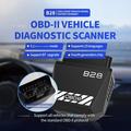 B28 OBD2-skanneri / ELM327-autodiagnostiikkalaite, Bluetooth-yhteydellä - musta