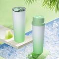 BDL-009 2-in-1 akkukäyttöinen kannettava mehustin / tehosekoitin - 650ml - Liukuvärjäys vihreä