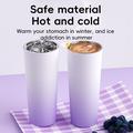 BDL-009 2-in-1 akkukäyttöinen kannettava mehustin/tehosekoitin - 650ml - porppuravärinen