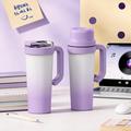 BDL-009PRO 2-in-1-akkukäyttöinen mehustin/tehosekoitin, jossa on kantokahva - 650ml - violetti