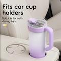 BDL-009PRO 2-in-1-akkukäyttöinen mehustin/tehosekoitin, jossa on kantokahva - 650ml - violetti