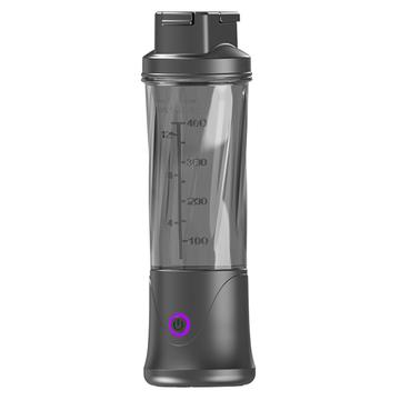 BDL-010PRO 2-in-1 ladattava mehustin / vesipullo - 450ml - musta