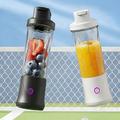 BDL-010PRO 2-in-1 ladattava mehustin / vesipullo - 450ml - musta