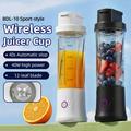 BDL-010PRO 2-in-1 ladattava mehustin / vesipullo - 450ml - musta