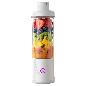 BDL-010PRO 2-in-1 ladattava mehustuskone / vesipullo - 450ml - valkoinen