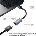 BENFEI Active Adapter DisplayPort/HDMI-sovitin - 4K 60Hz - harmaa