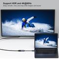 BENFEI Active Adapter DisplayPort/HDMI-sovitin - 4K 60Hz - harmaa