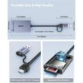BENFEI CFexpress Type B USB-C/USB-A -kortinlukija - 10Gbps - harmaa