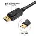 BENFEI DisplayPort/HDMI-kaapeli - 4K 30Hz - 1.8m - musta
