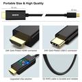BENFEI USB-C/HDMI-kaapeli - 4K 30Hz - 1m - musta