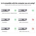BENFEI USB-C/HDMI-kaapeli - 4K 60Hz - 0.9m - harmaa