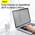 Baseus Cafule Metal -sarjan nylonpunottu USB-C/USB-C-kaapeli - 100W - 2m - valkoinen