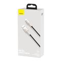 Baseus Cafule Metal Series USB-A ja USB-C kaapeli - 66W, 2m - musta