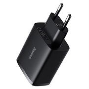 Baseus Compact-pikalaturi CCXJ020101, 3x USB, 17W