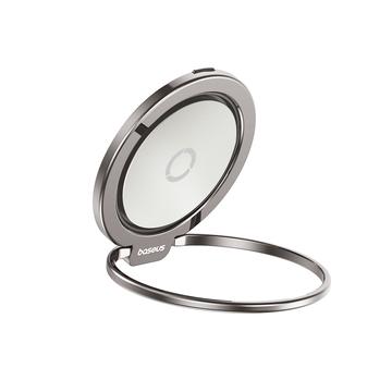 Baseus MagPro II MagSafe rengas jalustatoiminnolla - titaani