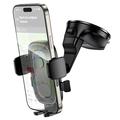 Borofone BH132 painovoimainen autonpitimet tuulilasiin tai kojelautaan - 4.5"-7" - musta