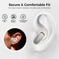 Bose QuietComfort Ultra/Ultra 2 Ahastyle WG197 -silikonikorvatulpat - valkoiset