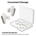 Bose QuietComfort Ultra/Ultra 2 Ahastyle WG197 -silikonikorvatulpat - valkoiset