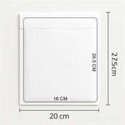Kupla kirjekuori D4 - 180x265mm - 200 kpl