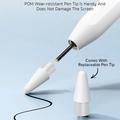COTECI IP-020 yleiskäyttöinen kapasitiivinen kosketuskynä - USB-C - valkoinen