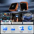 CP030-3 2-in-1 langaton CarPlay- ja Android Auto -sovitin - oranssi / musta