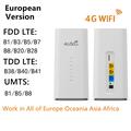 CPF101-E8 4G LTE WiFi-reititin / Mobiili SIM-kortti Hotspot 3 LAN-porttia