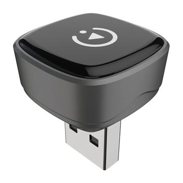 Carlinkit Mini Ultra 5 -langaton CarPlay- ja Android Auto -sovitin - harmaa