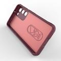 Rugged Sarja Samsung Galaxy S23 5G TPU Suojakuori - Viininpunainen