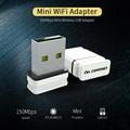 Comfast CF-WU810N Kaksitaajuuksinen USB WiFi-sovitin - 150Mbps - Valkoinen