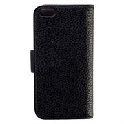 iPhone 5 / 5S / SE Commander Book Elite Nahkakotelo (Avoin pakkaus - Erinomainen) - Musta
