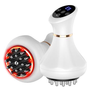 Johdoton 4-in-1 Bio-Pulse -lämpö- ja valohoitohieroja - valkoinen