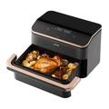 Cosori Dual Blaze TwinFry Smart -ilmakeittimen 10l - 2800W - musta