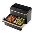 Cosori Dual Blaze TwinFry Smart -ilmakeittimen 10l - 2800W - musta