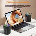 Cyboris S11 Magneettinen 2-in-1 Bluetooth-kaiutin - 20W stereobasso, IPX6 vesitiivis - musta