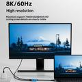 D0249 2-in-1 USB-C-sovitin AR-laseille ja pelikonsoleille