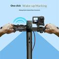 D09 3-painikkeinen Bluetooth-kaukosäädin DJI:lle, GoPro:lle ja Insta360:lle – musta