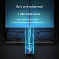 D24220 Suorakulmainen USB-C-pikalatauskaapeli 240W - 2m - musta