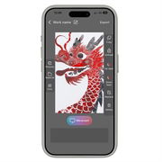 iPhone 15 Pro Max DIY E-InkCase NFC kotelo