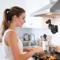 DJI Osmo Pocket 4 -monitoiminen magneettinen kiinnitysteline - 1/4" kierre - musta