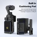 DJI Osmo Pocket 4 -monitoiminen magneettinen kiinnitysteline - 1/4" kierre - musta