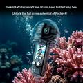 DJI Osmo Pocket 4P IPX8 -vesitiivis kotelo / sukelluskotelo - läpinäkyvä