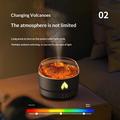 DP-167C 280ml:n Volcano Effect -ultraäänikostutin ja tuoksudiffuusori - musta