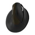 Delux M618 Mini Jet Gold -ergonominen pystysuora hiiri - Bluetooth 4.0, 2.4GHz, 2400 DPI - musta