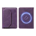 Irrotettava MagSafe-kortinhaltija / RFID-lompakko - violetti
