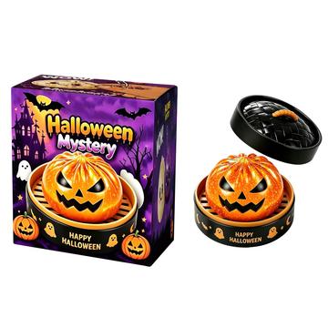 Dowmoo Halloween Mystery Dumpling -pehmolelu - oranssi kurpitsa