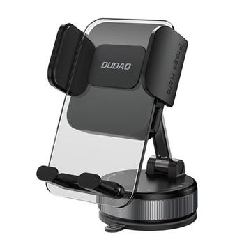 Dudao F24 Plus imukupin autoteline puhelimelle 60mm-90mm - musta