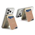 Dux Ducis Arch -magneettinen MagSafe-korttikotelo RFID-suojauksella - khaki